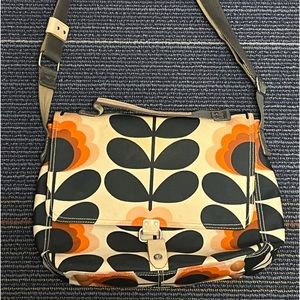 Orla Kiely Retro Flower Print Crossbody Bag